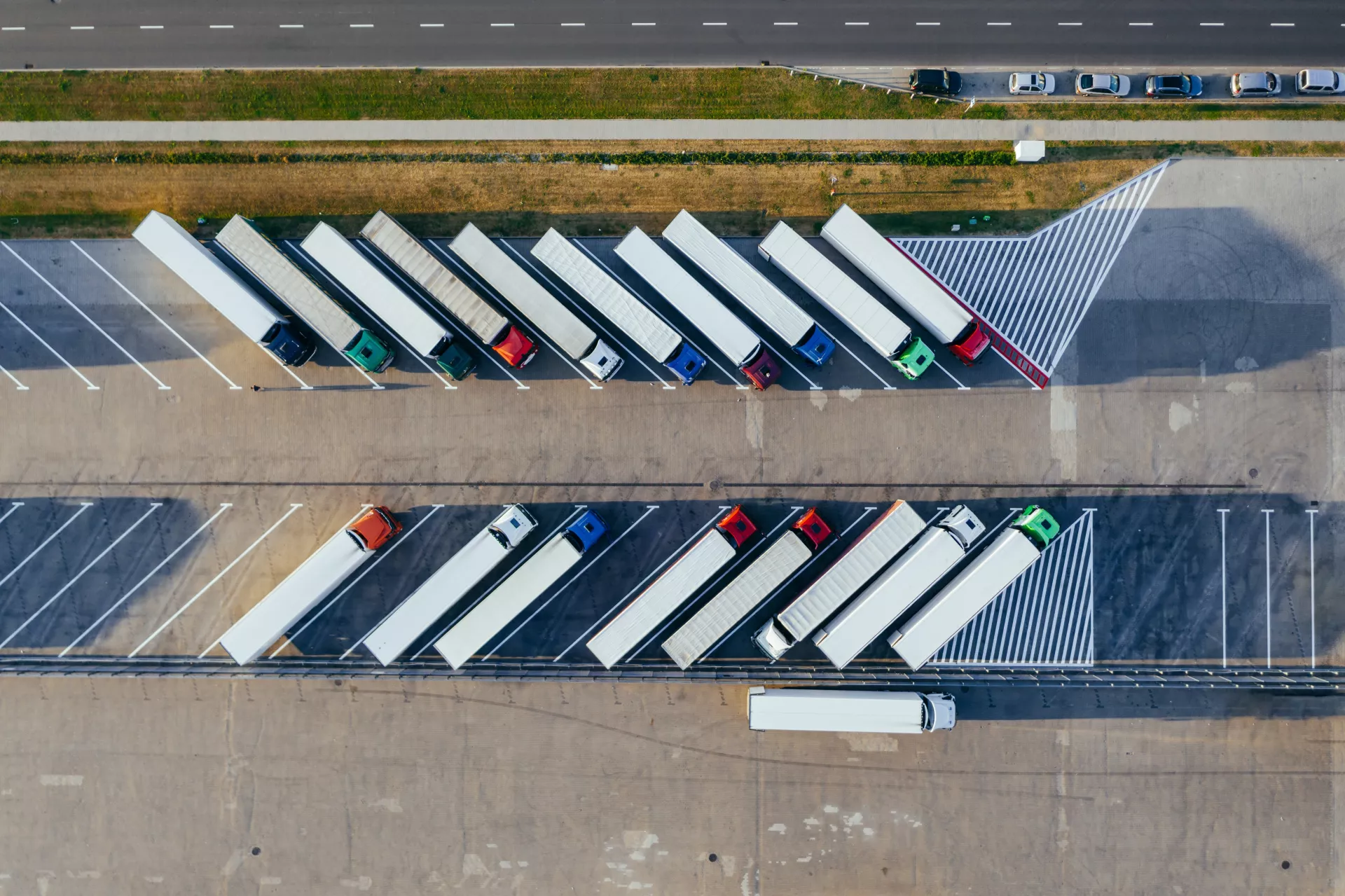 Parking Stationnement Camion 